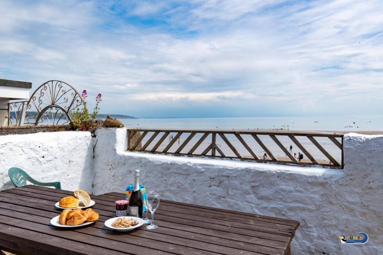 Kilmore - Beach Front House, Direct Beach Access, Spectacular Sea Views Saundersfoot Ngoại thất bức ảnh