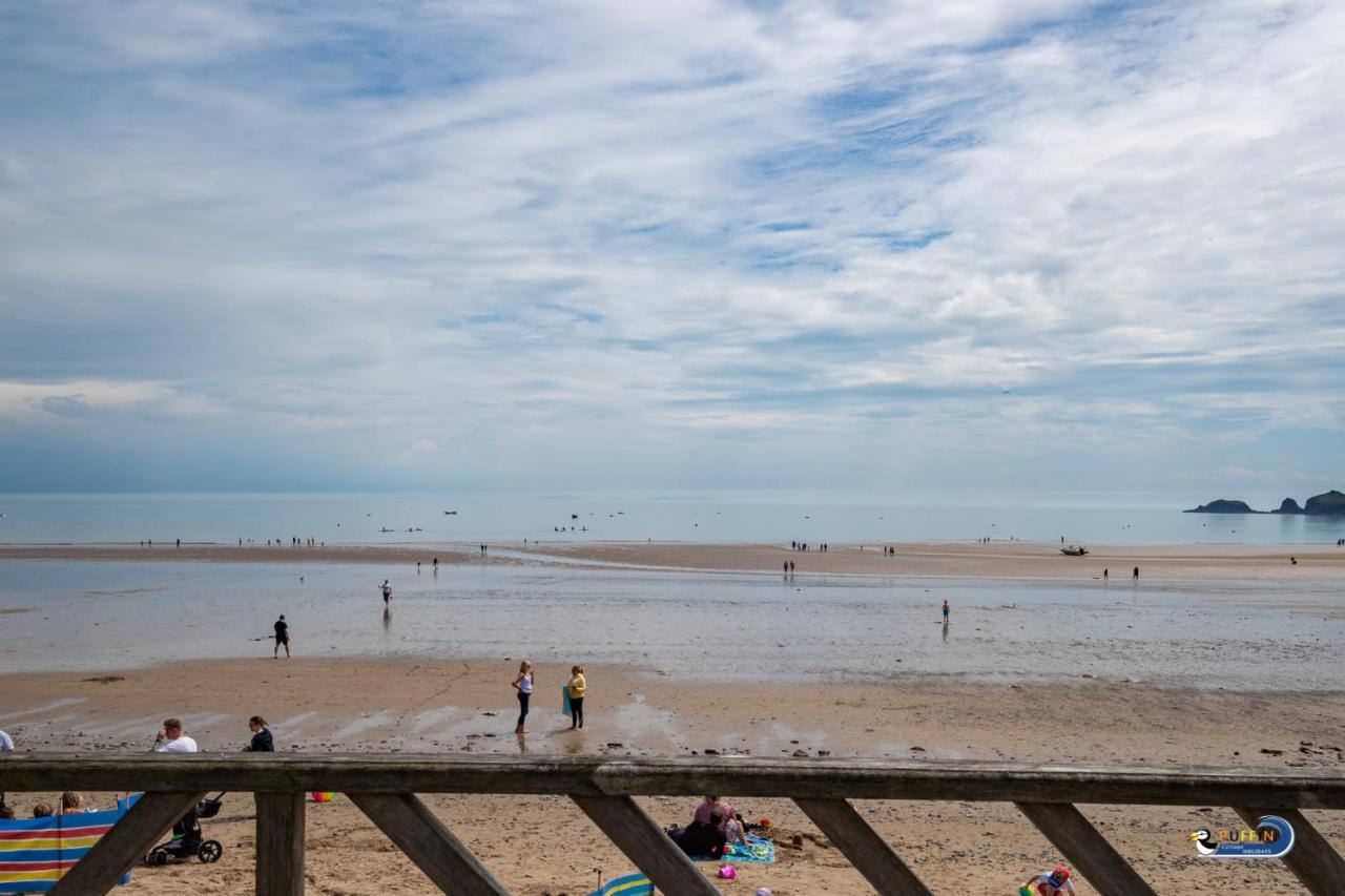 Kilmore - Beach Front House, Direct Beach Access, Spectacular Sea Views Saundersfoot Ngoại thất bức ảnh
